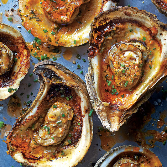 Grilled Oysters